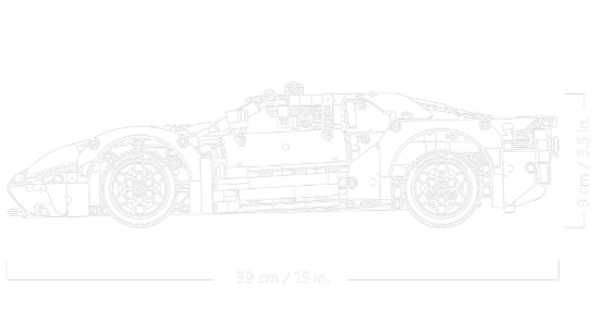 Picture of LEGO Technic 42154 2022 Ford GT