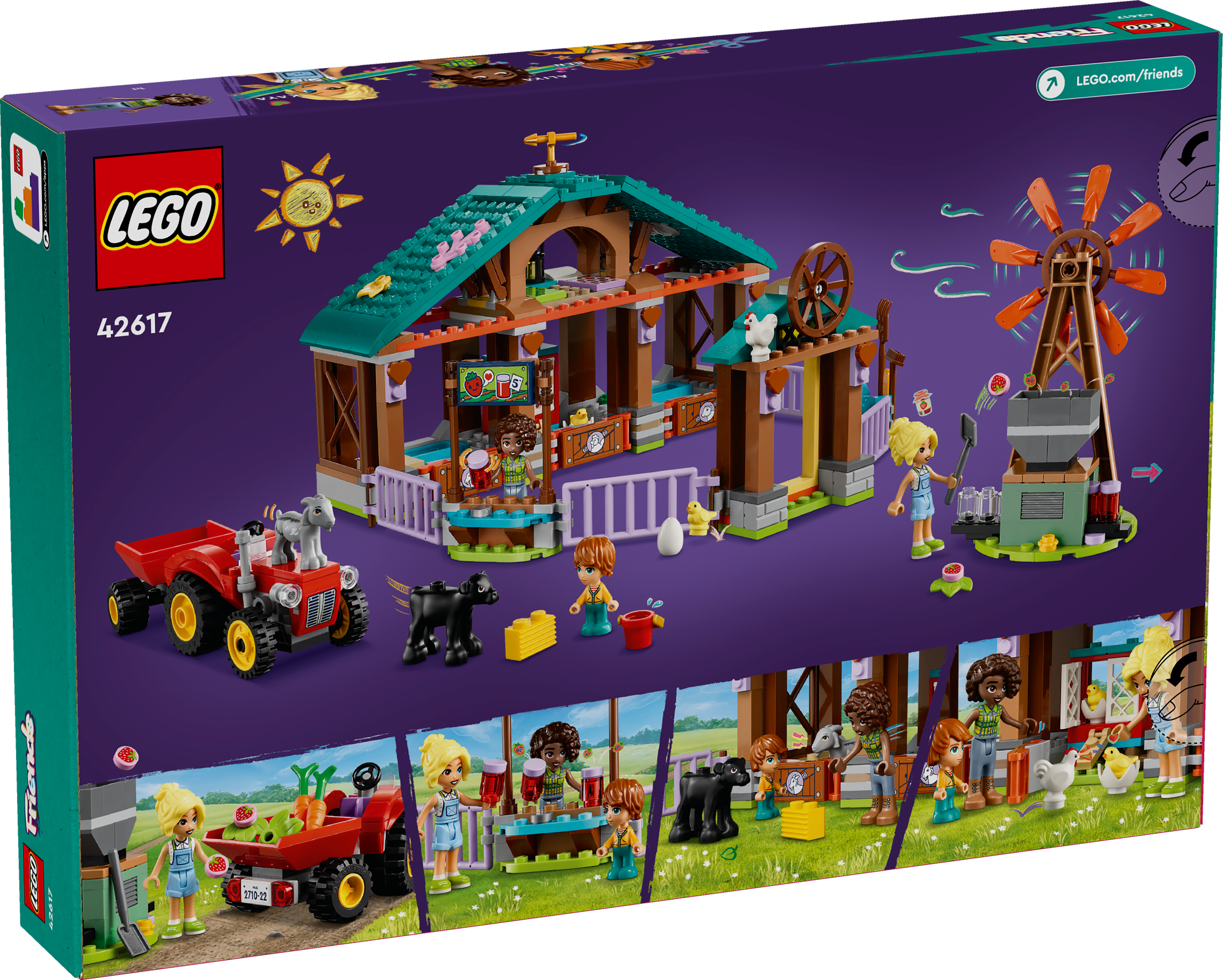 Picture of LEGO Friends 42617 Farm Animal Sanctuary Toy