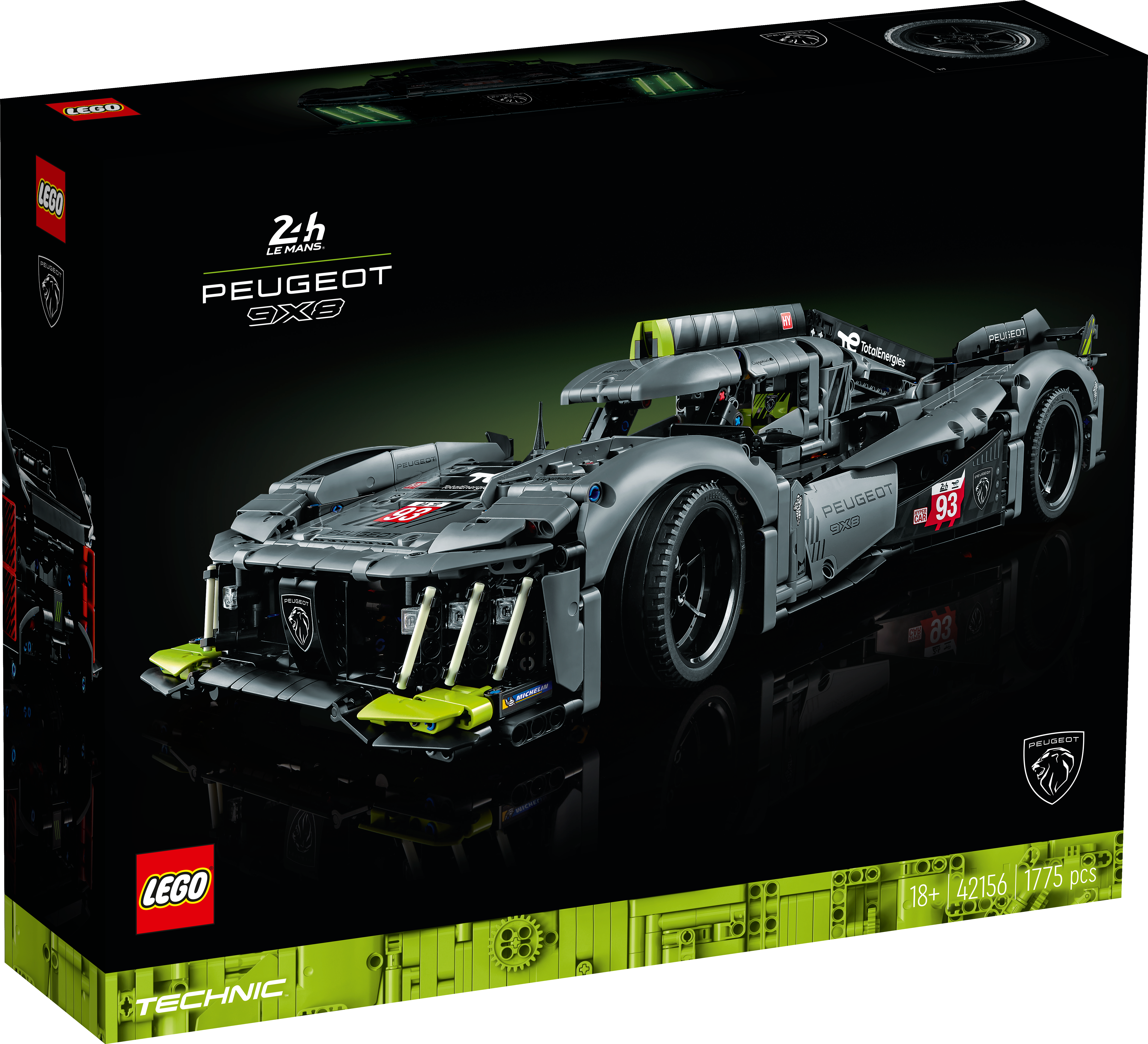 Picture of LEGO Technic 42156 PEUGEOT 9X8 24H Le Mans Hybrid Hypercar