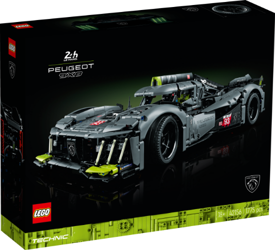 Picture of LEGO Technic 42156 PEUGEOT 9X8 24H Le Mans Hybrid Hypercar