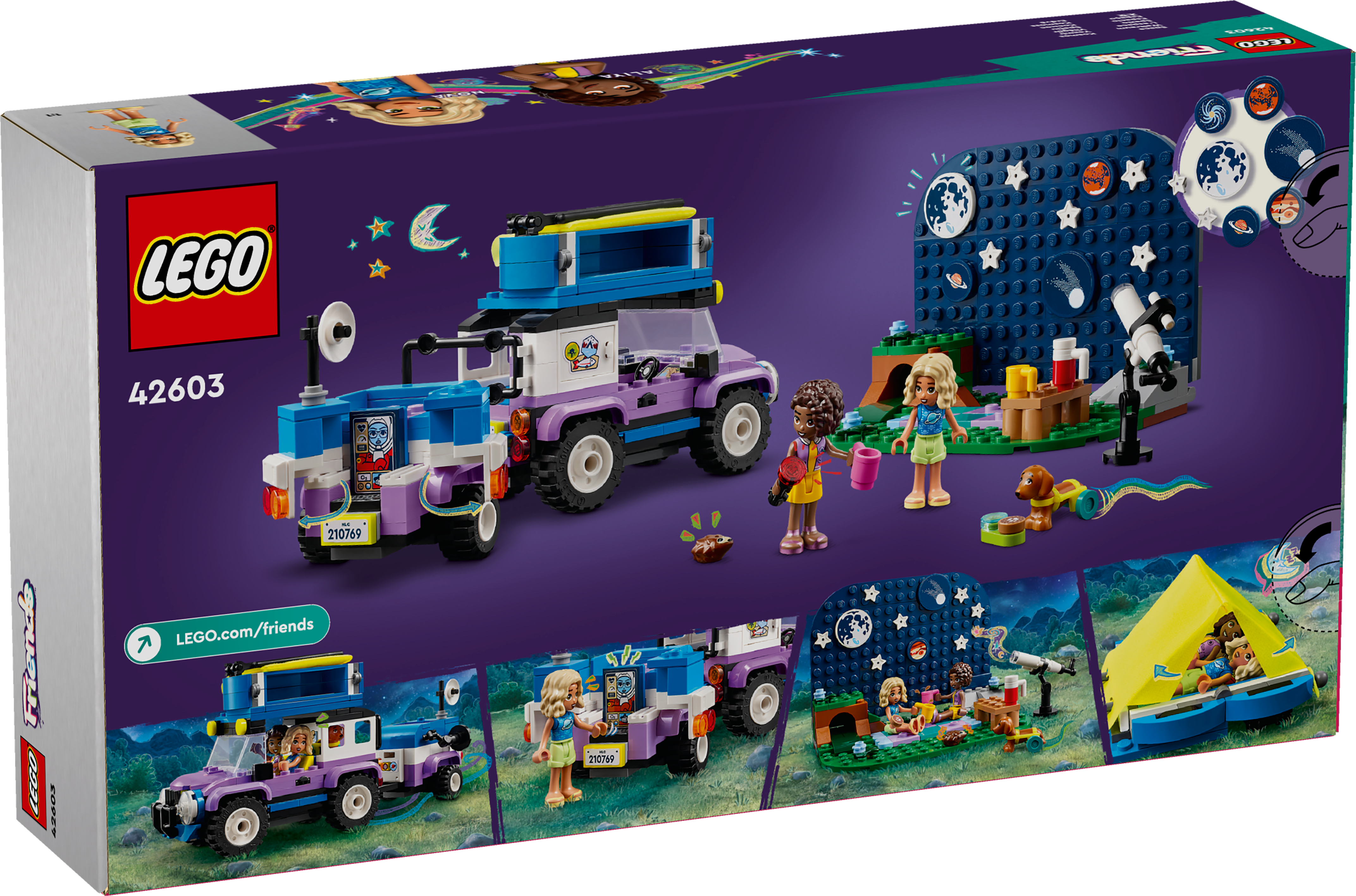 Picture of LEGO Friends 42603 Stargazing Camping Vehicle