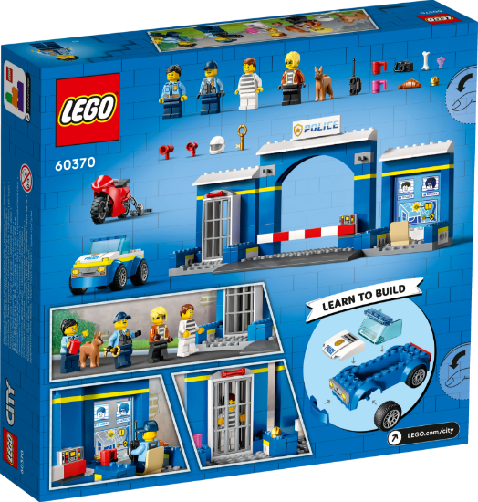 Picture of LEGO City 60370 Police Station Chase