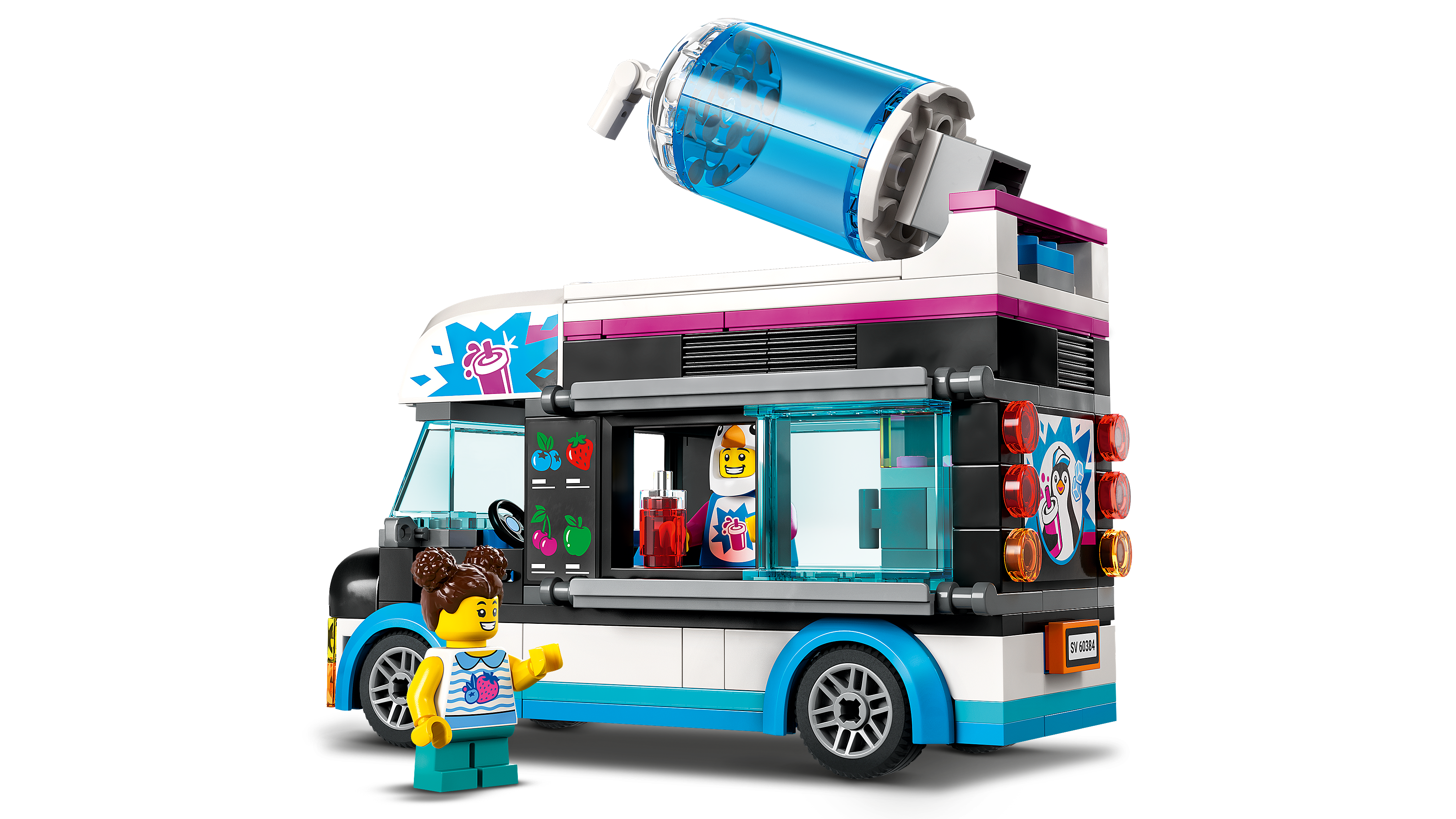 Picture of LEGO City 60384 Penguin Slushy Van