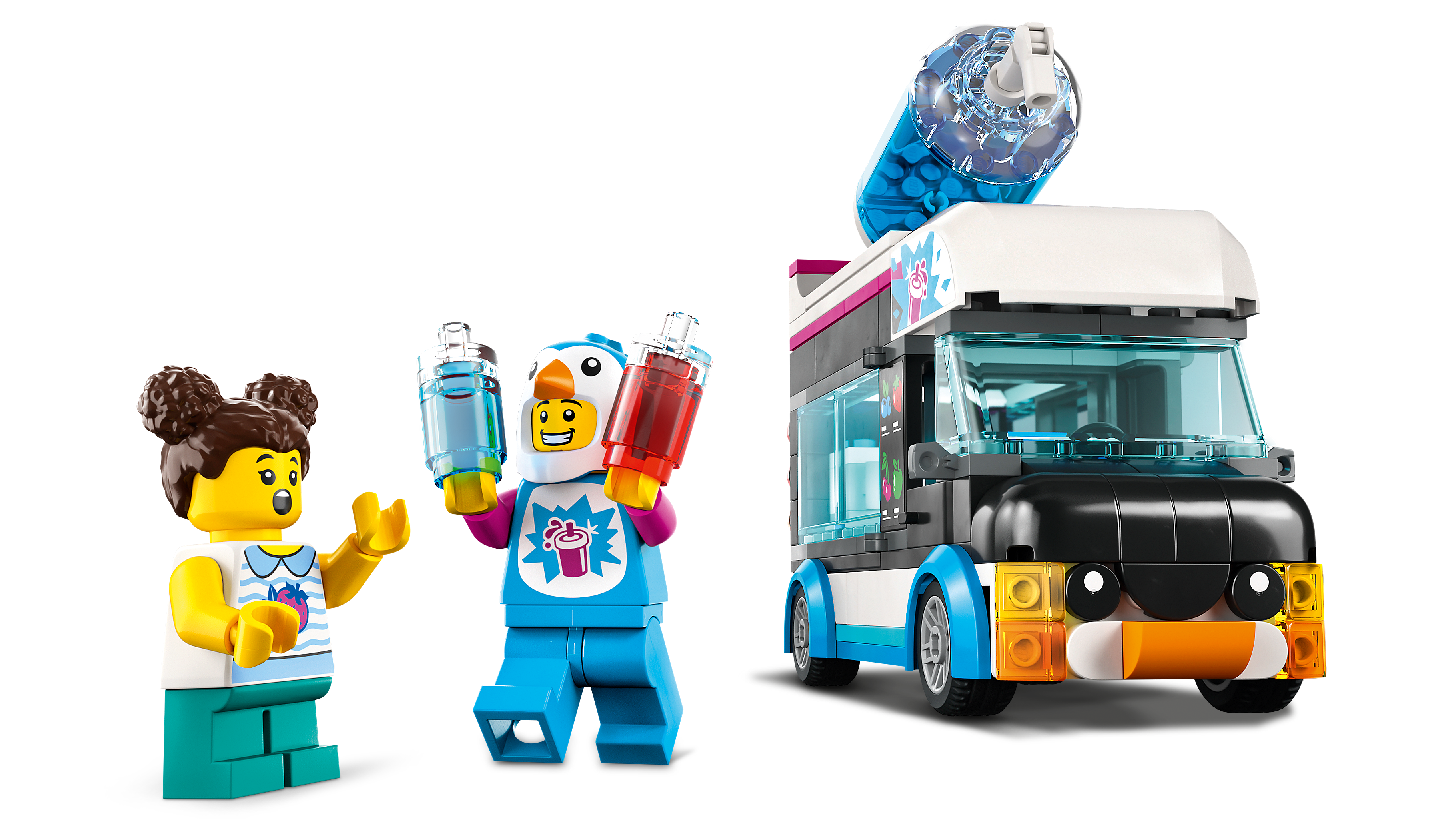 Picture of LEGO City 60384 Penguin Slushy Van