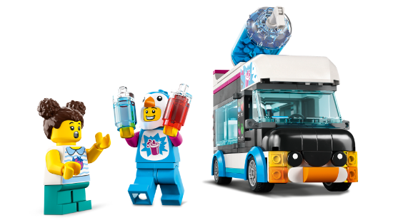 Picture of LEGO City 60384 Penguin Slushy Van