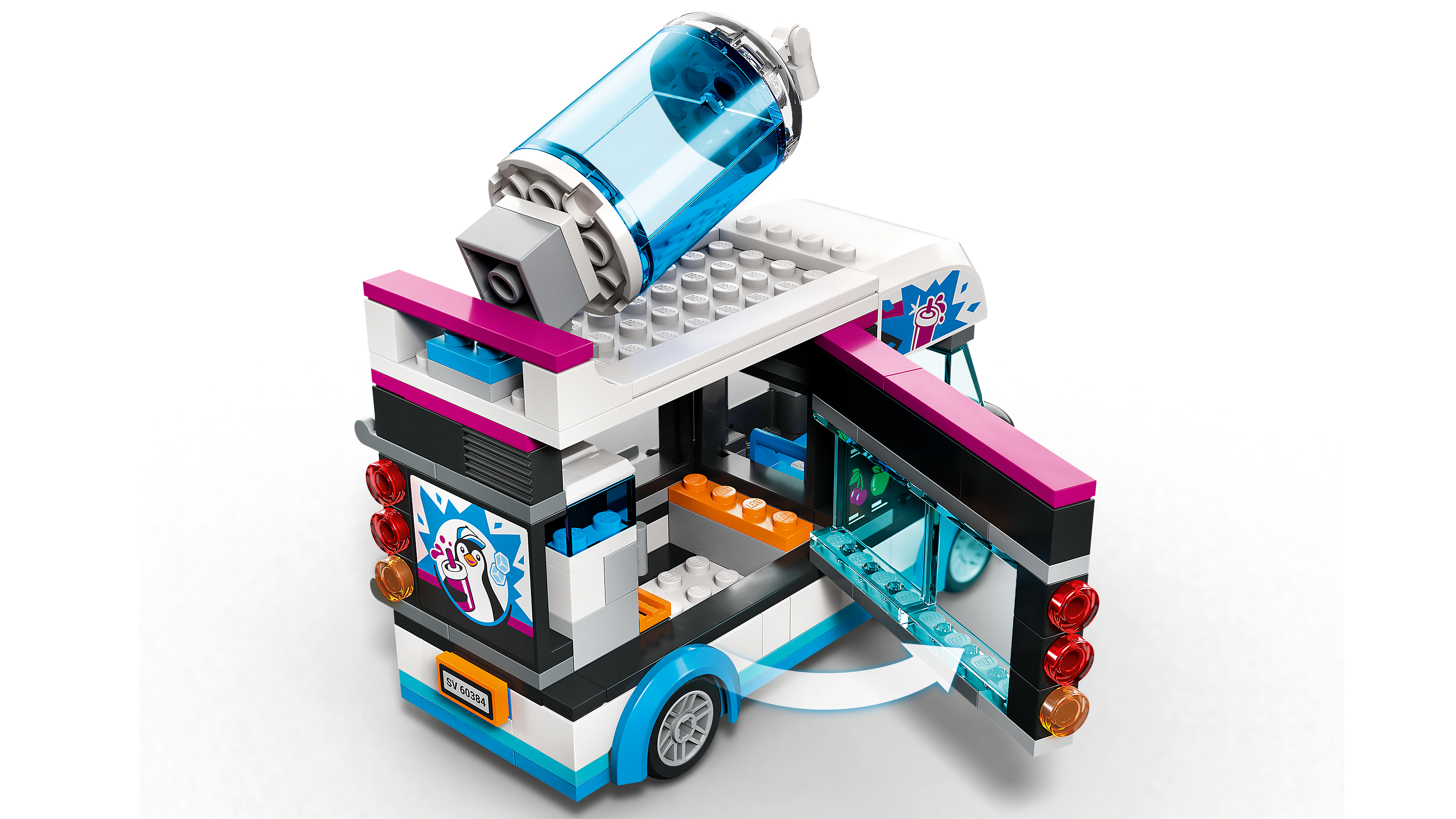 Picture of LEGO City 60384 Penguin Slushy Van