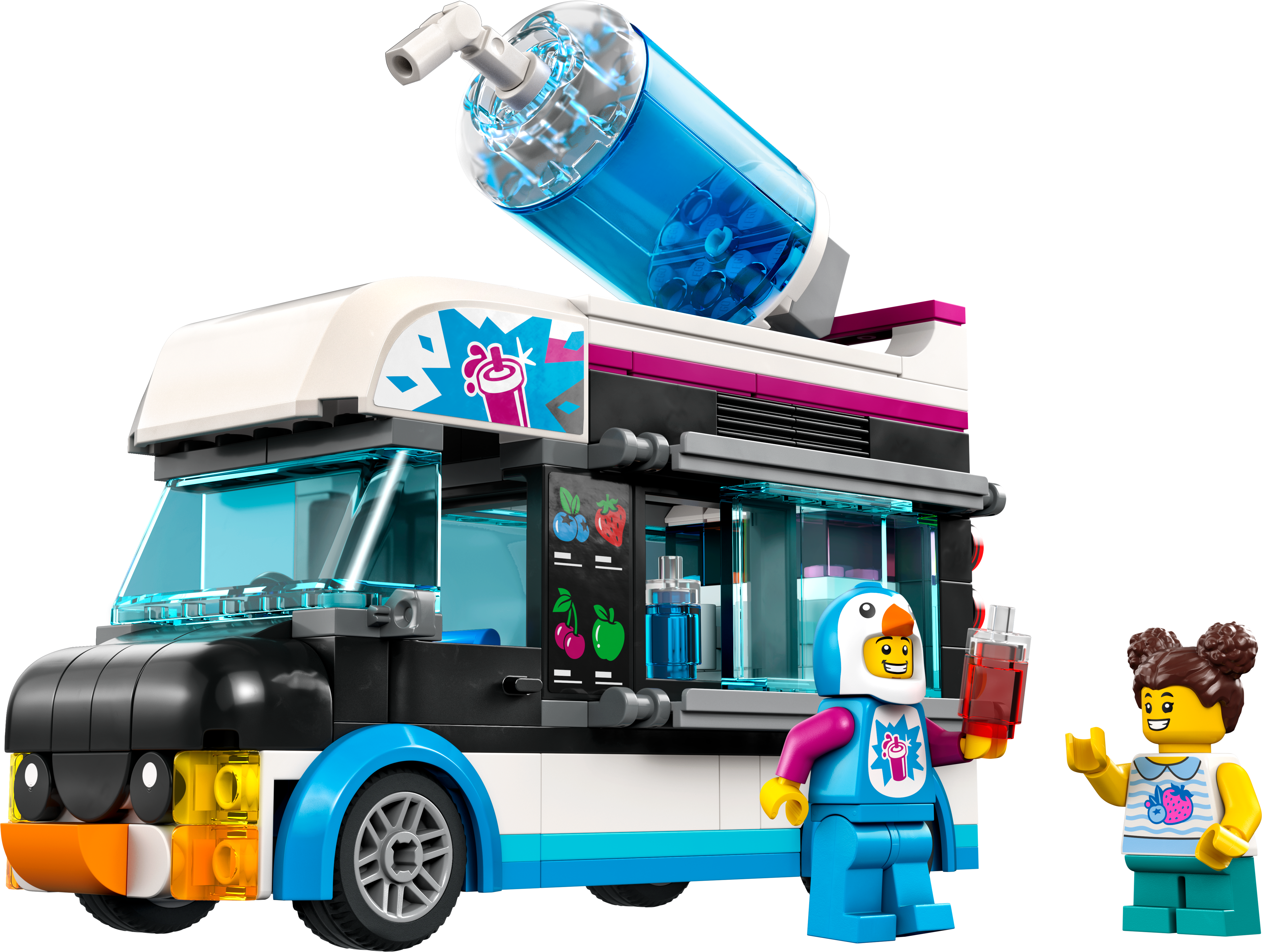 Picture of LEGO City 60384 Penguin Slushy Van