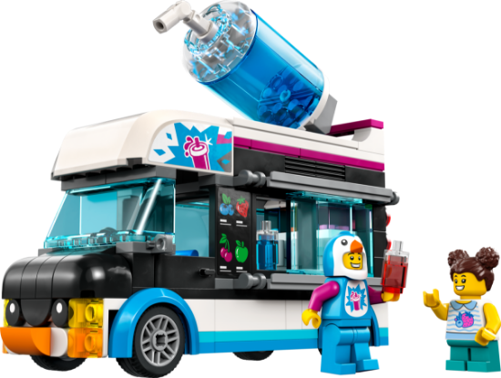 Picture of LEGO City 60384 Penguin Slushy Van