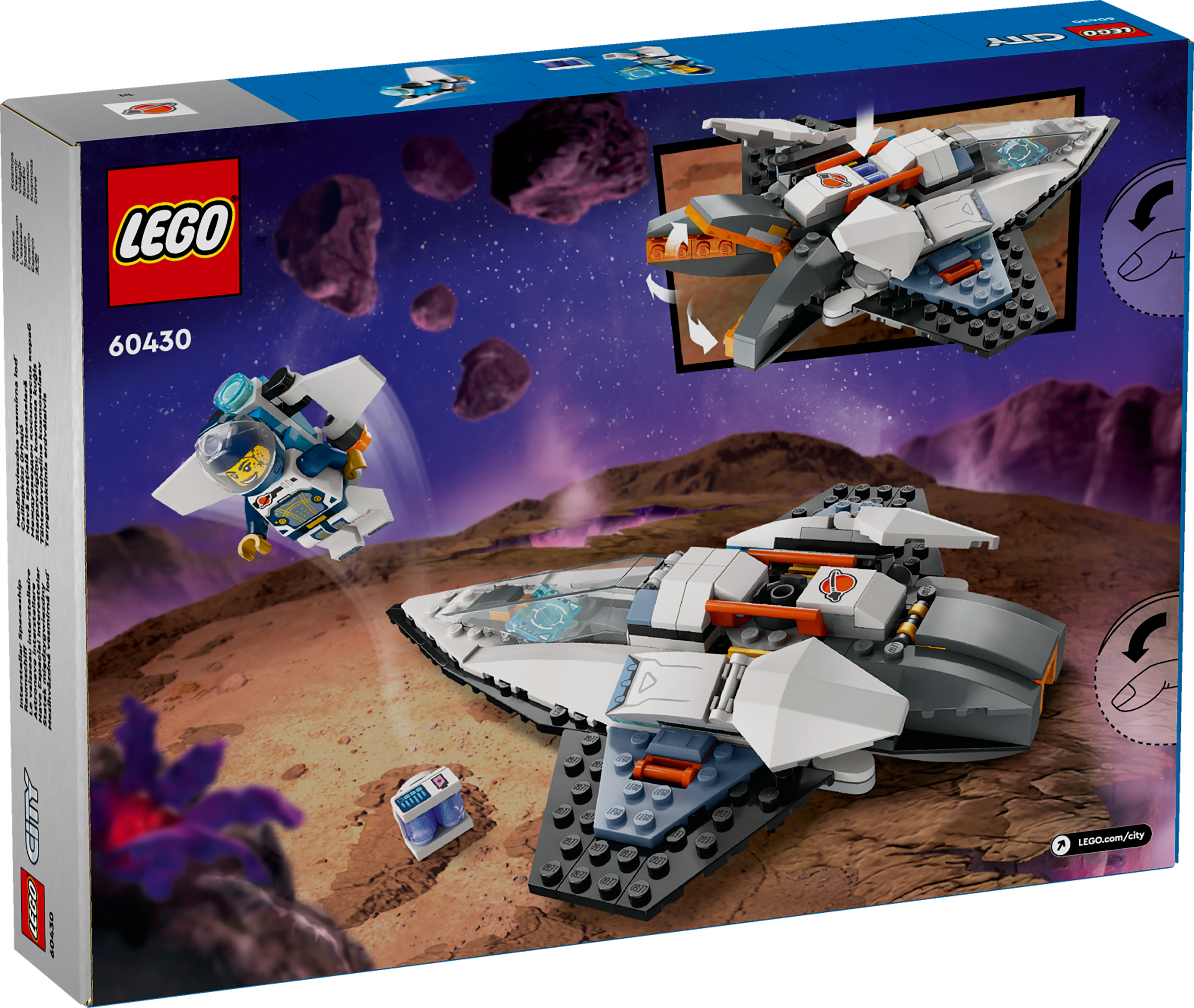 Picture of LEGO City 60430 Interstellar Spaceship Toy Playset