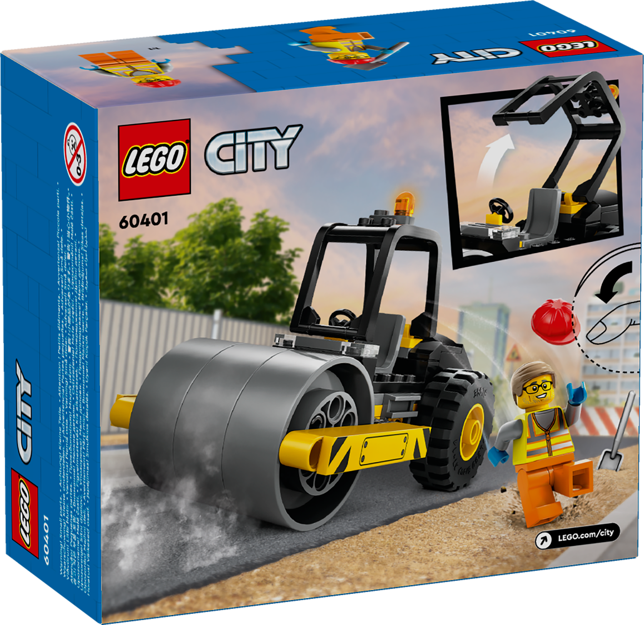 Picture of LEGO City 60401 Construction Steamroller