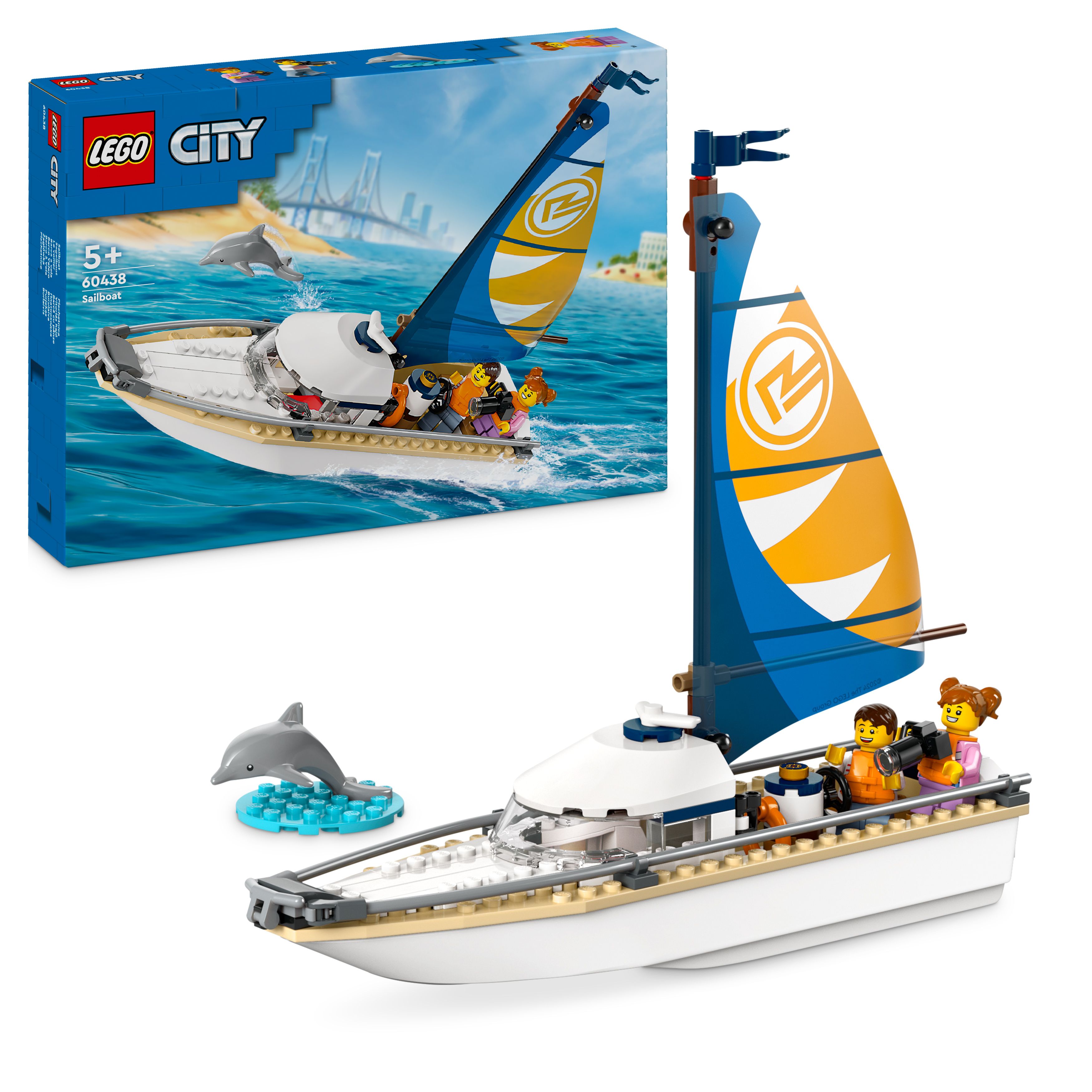 Picture of LEGO City 60438  Great Vehicles Sailboat