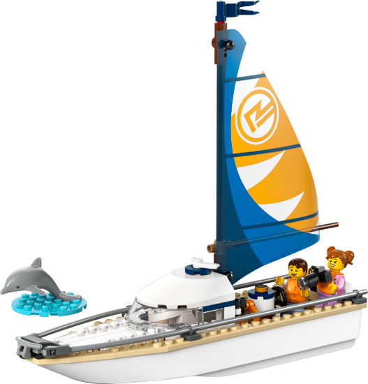 Picture of LEGO City 60438  Great Vehicles Sailboat