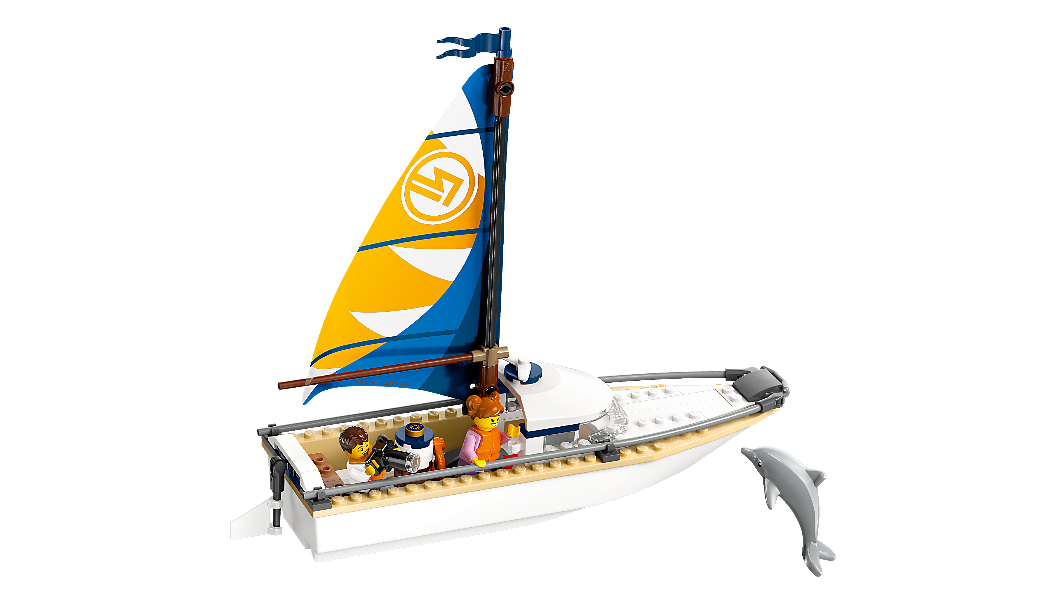 Picture of LEGO City 60438  Great Vehicles Sailboat