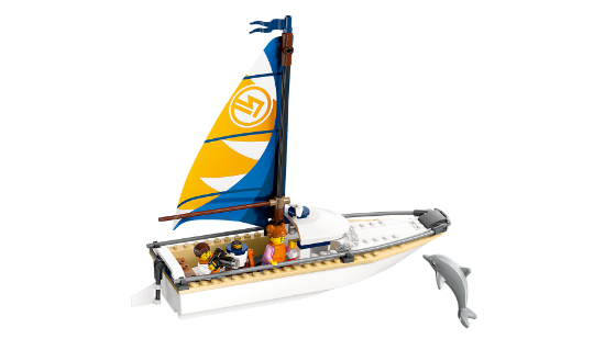 Picture of LEGO City 60438  Great Vehicles Sailboat