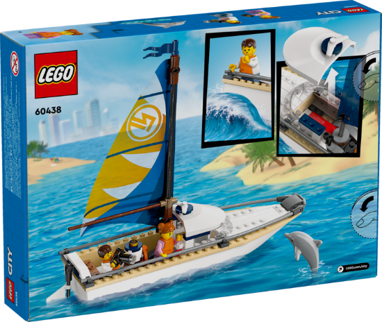 Picture of LEGO City 60438  Great Vehicles Sailboat