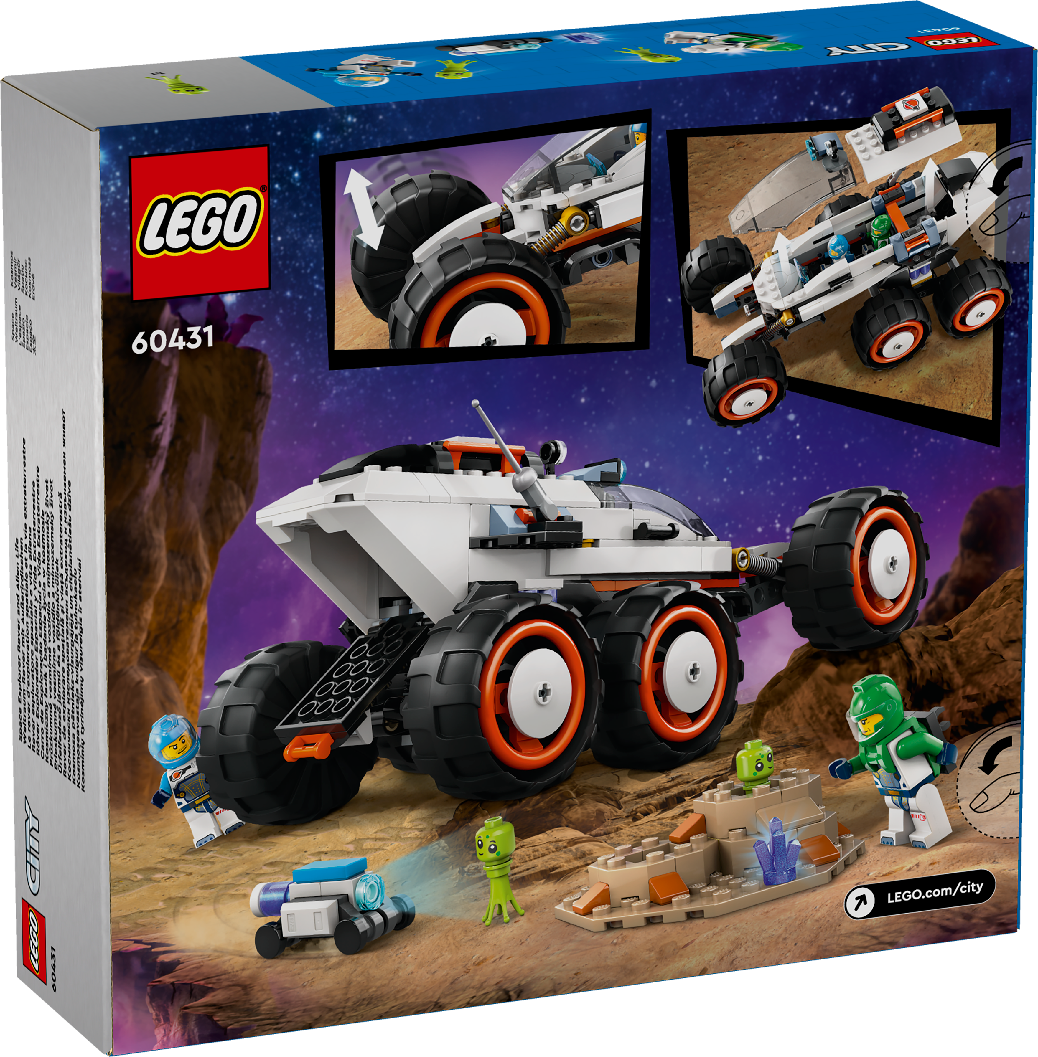 Picture of LEGO City 60431 Space Explorer Rover and Alien Life