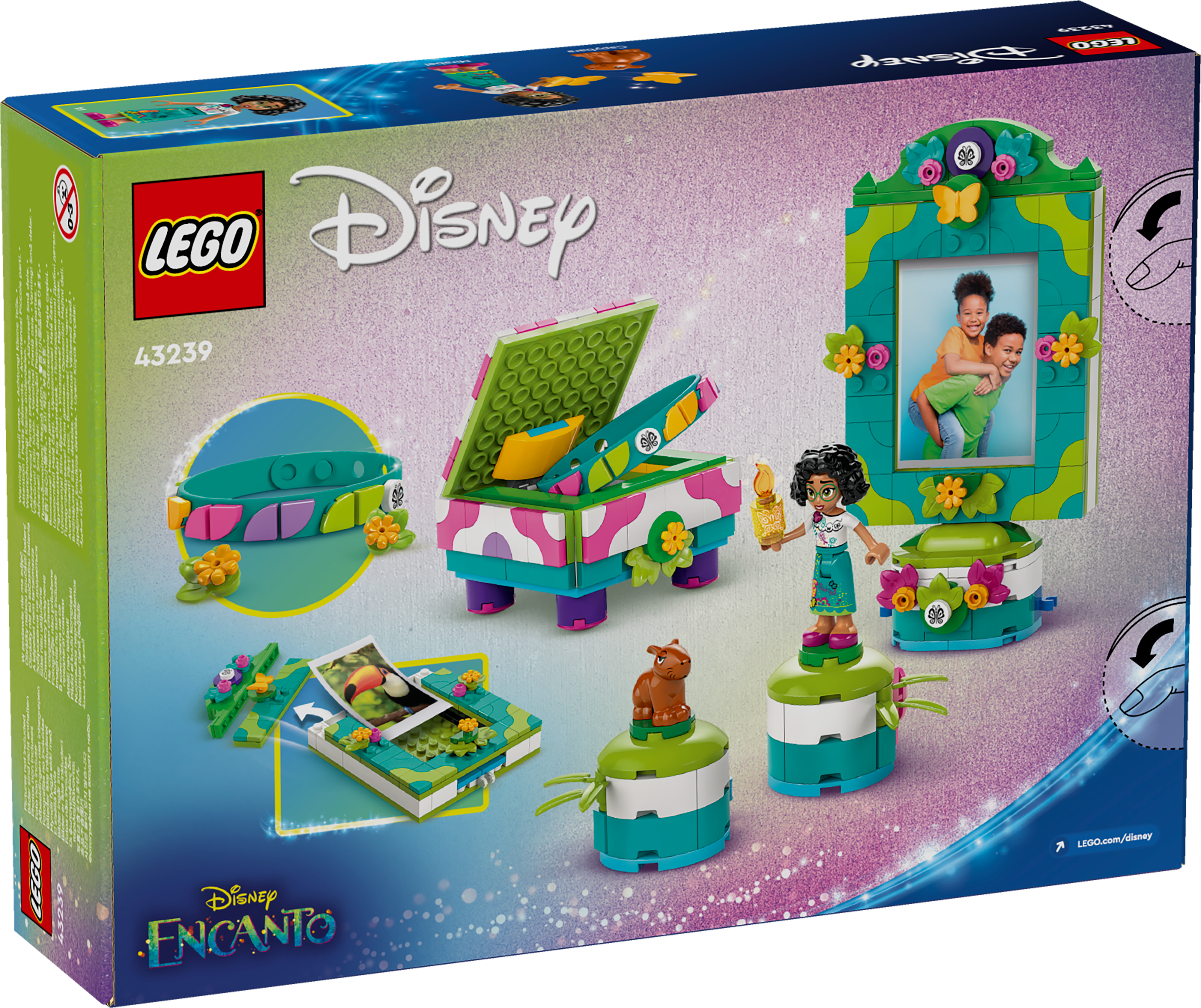 Picture of LEGO Disney Classic 43239 Mirabel's Photo Frame and Jewellery Box