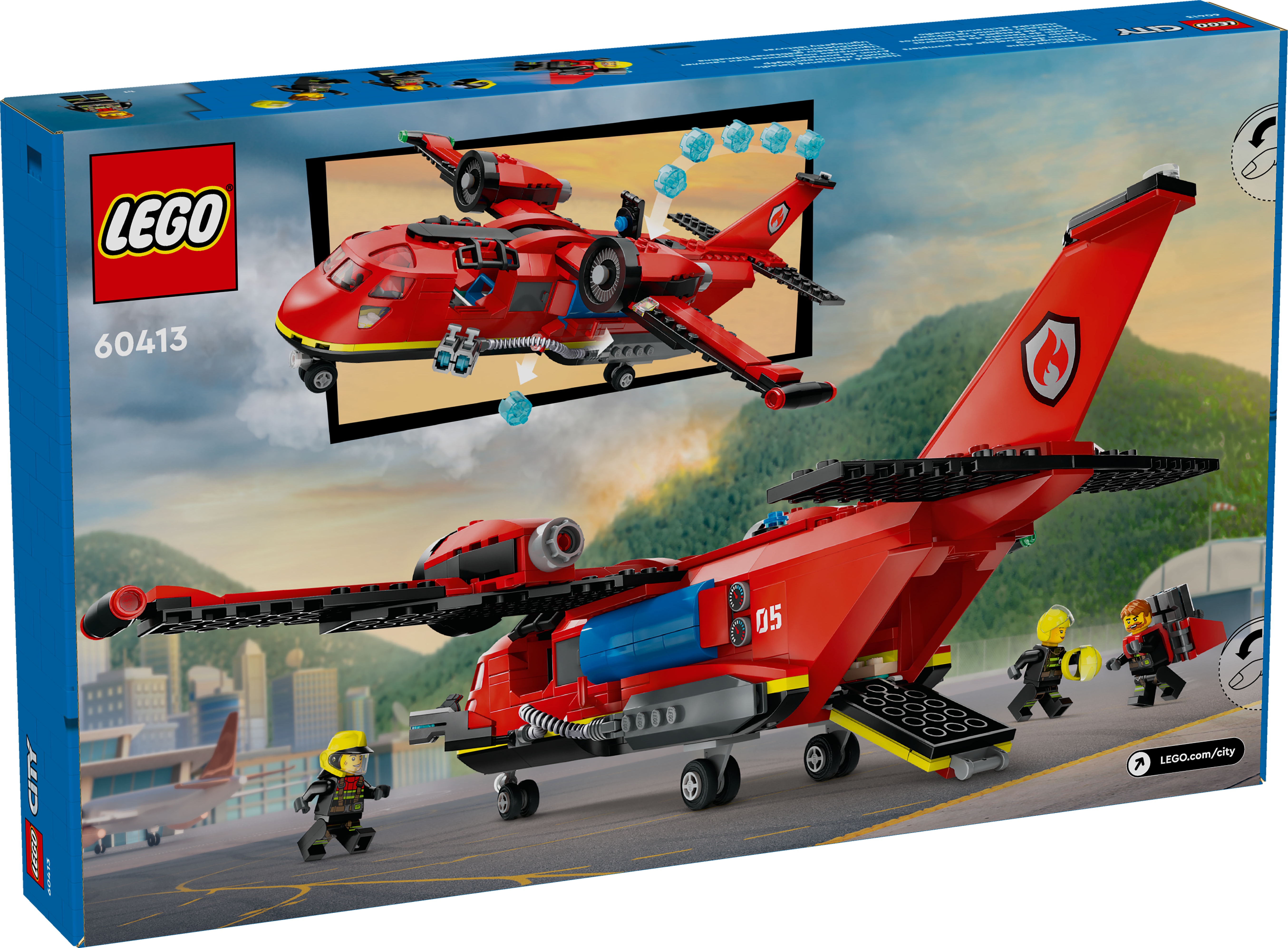 Picture of LEGO City 60413 Fire Rescue Plane