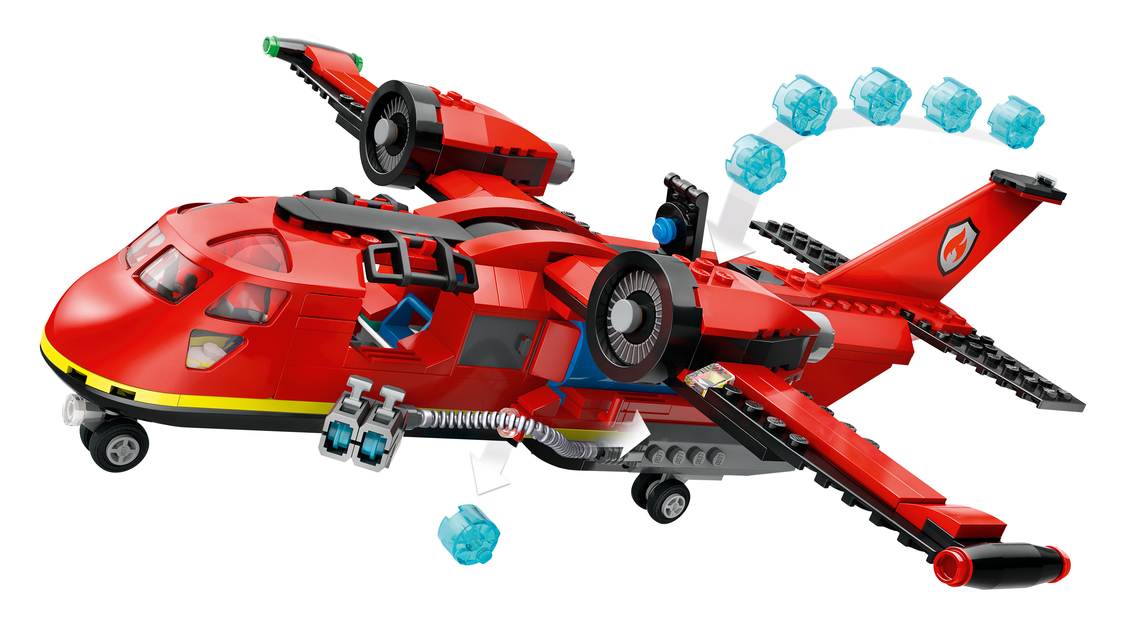 Picture of LEGO City 60413 Fire Rescue Plane