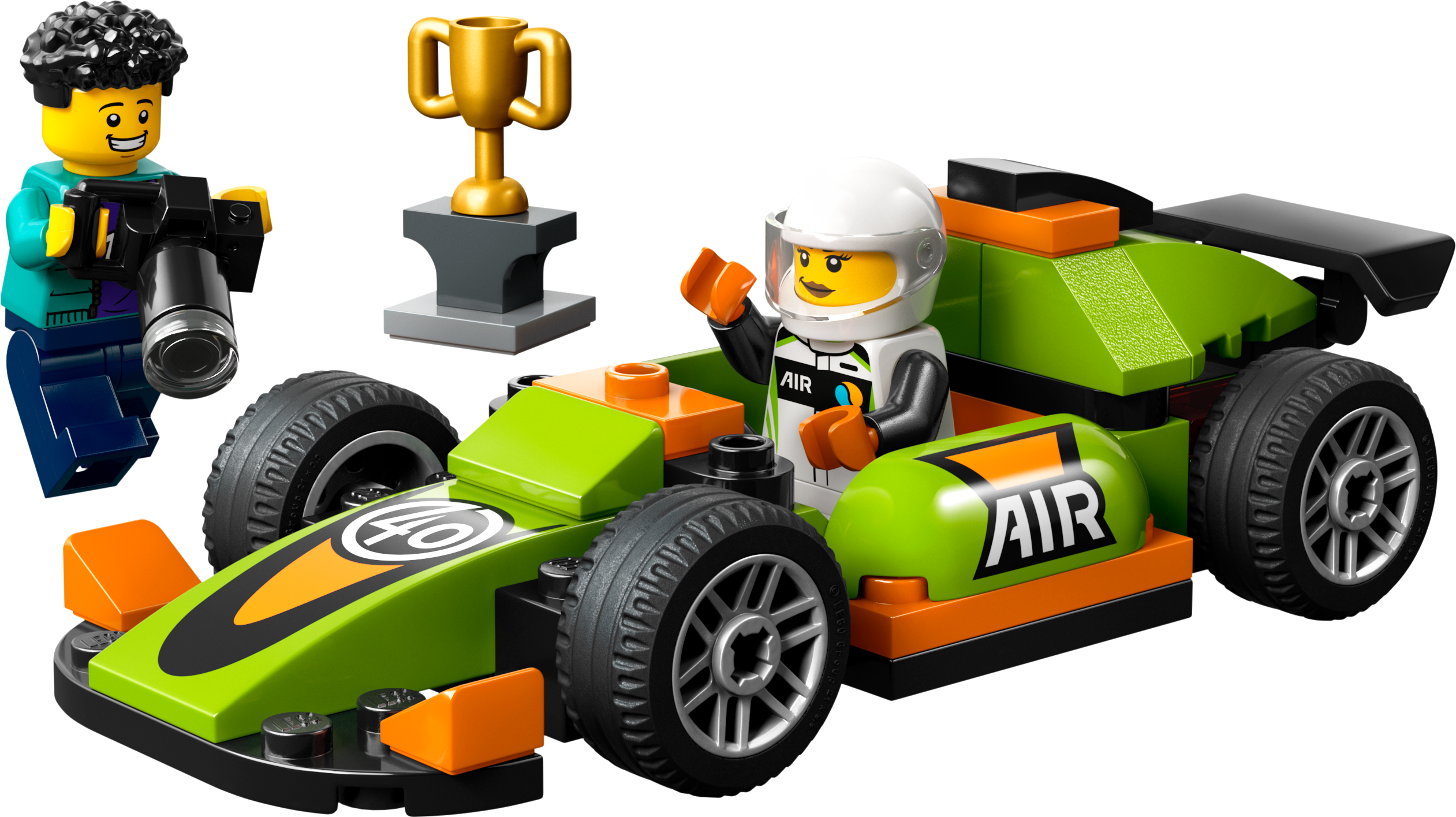 Picture of LEGO City 60399 Green Race Car