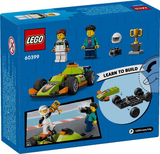 Picture of LEGO City 60399 Green Race Car