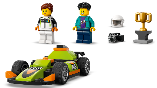 Picture of LEGO City 60399 Green Race Car