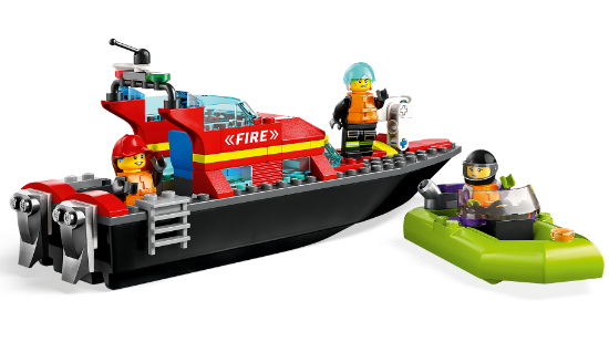 Picture of LEGO City 60373 Fire Rescue Boat