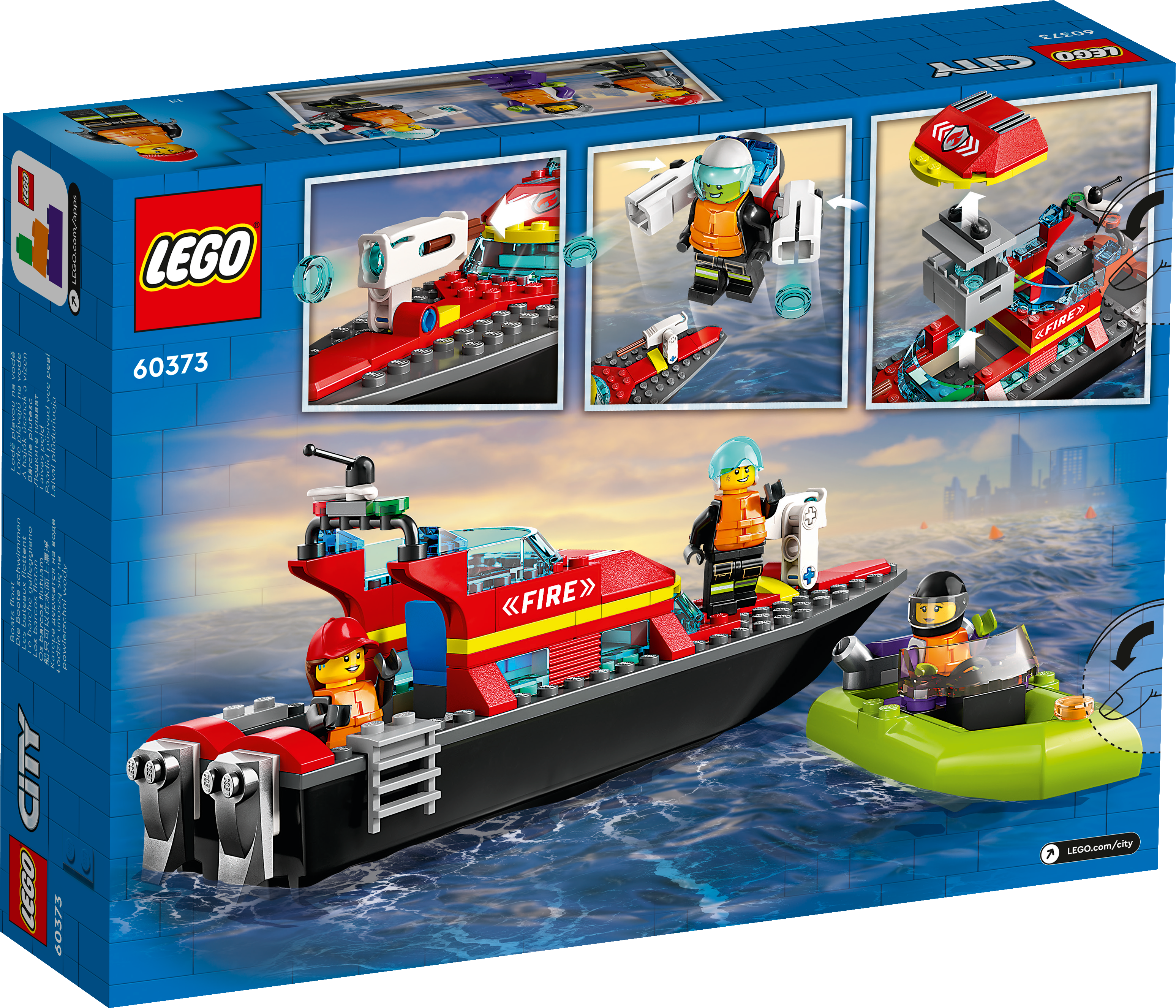 Picture of LEGO City 60373 Fire Rescue Boat