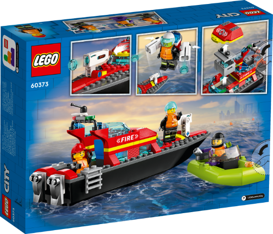 Picture of LEGO City 60373 Fire Rescue Boat