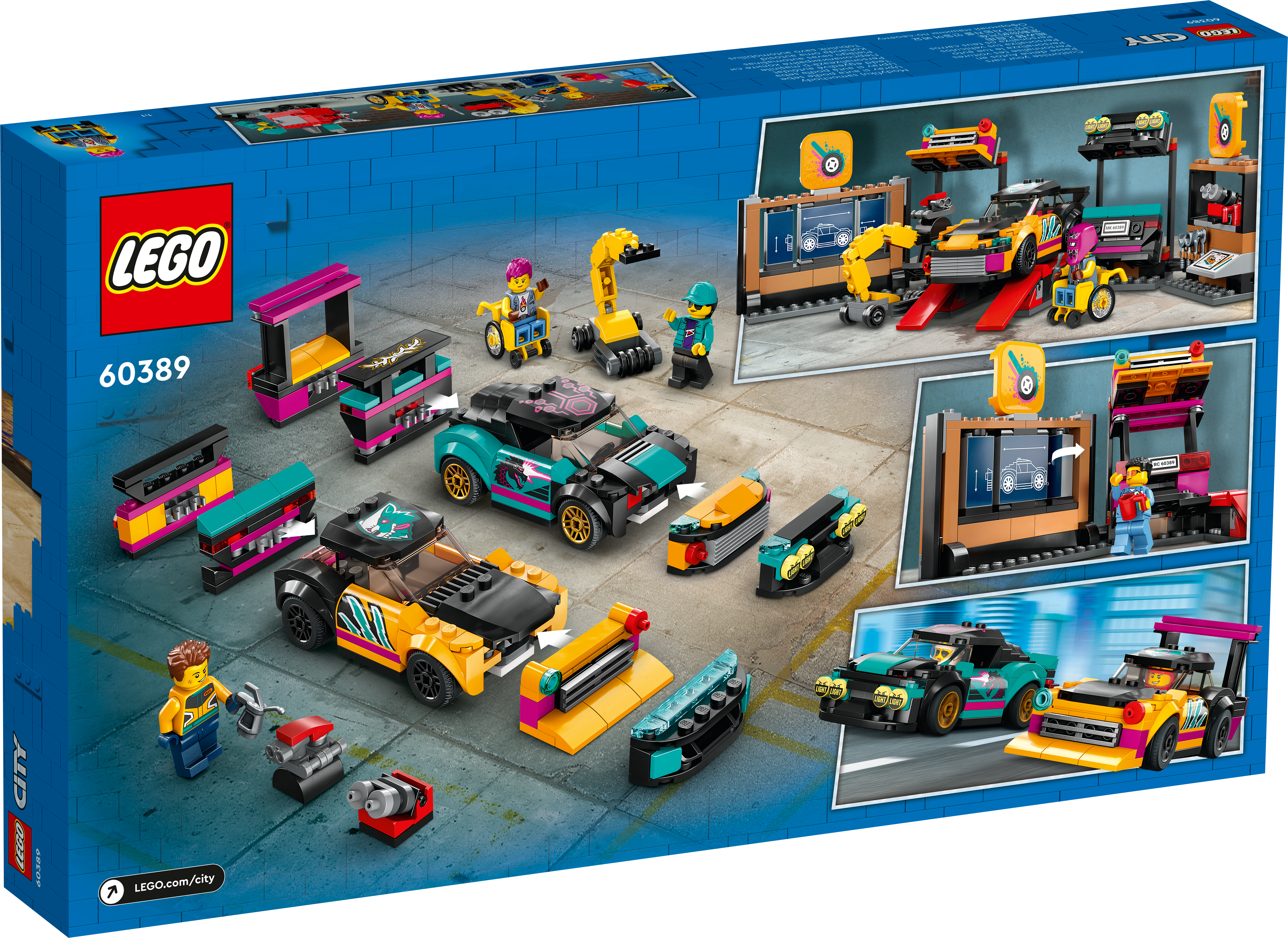 Picture of LEGO City 60389 Custom Car Garage