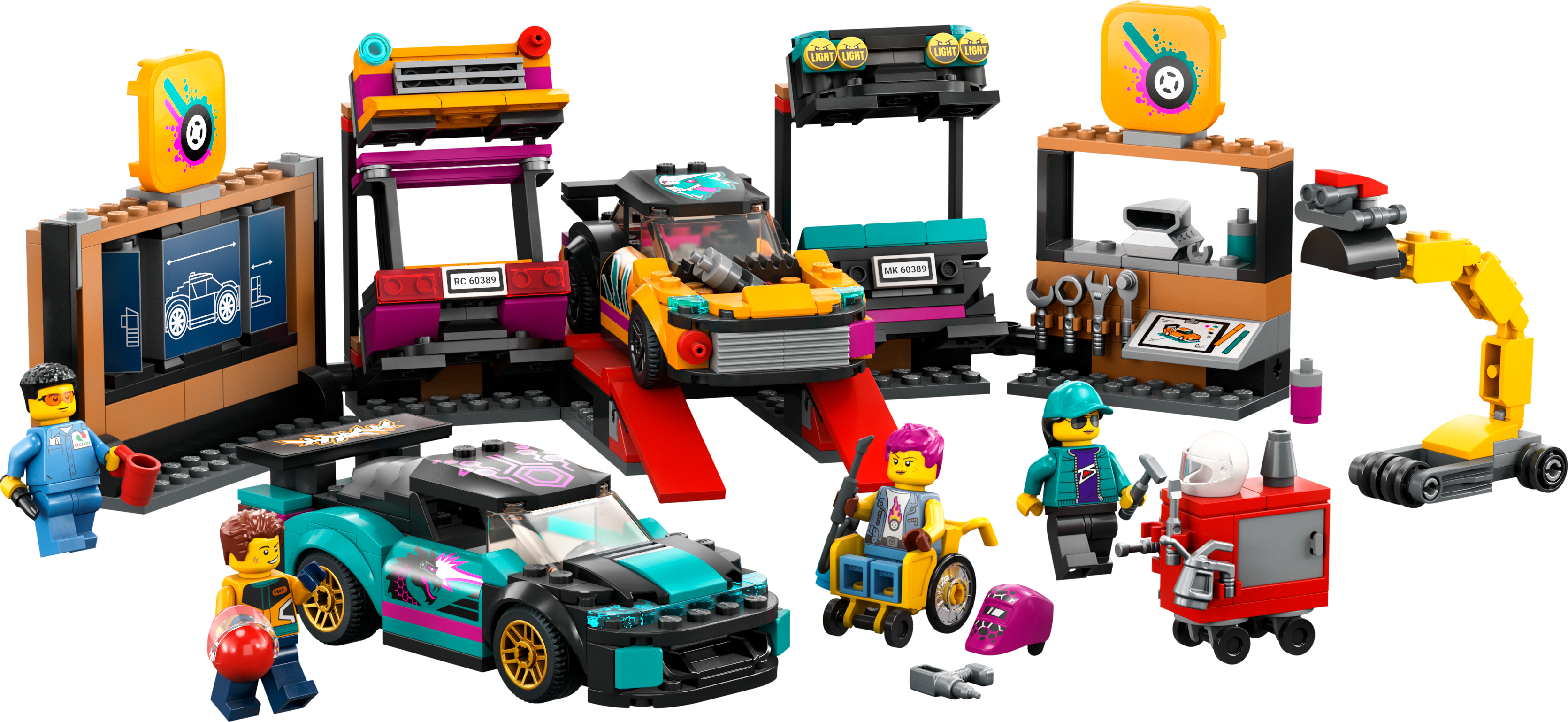 Picture of LEGO City 60389 Custom Car Garage