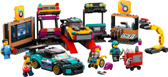 Picture of LEGO City 60389 Custom Car Garage