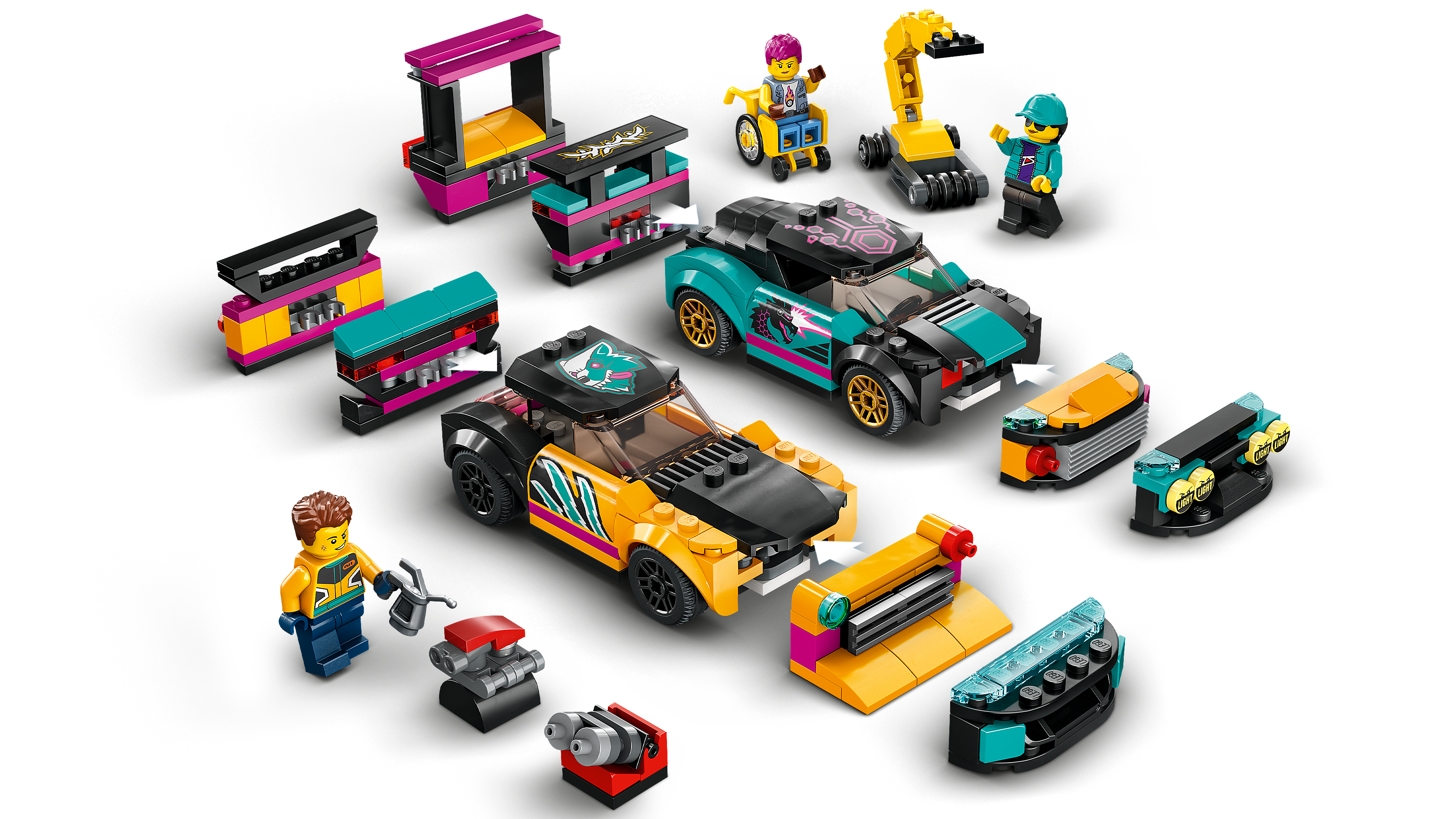 Picture of LEGO City 60389 Custom Car Garage