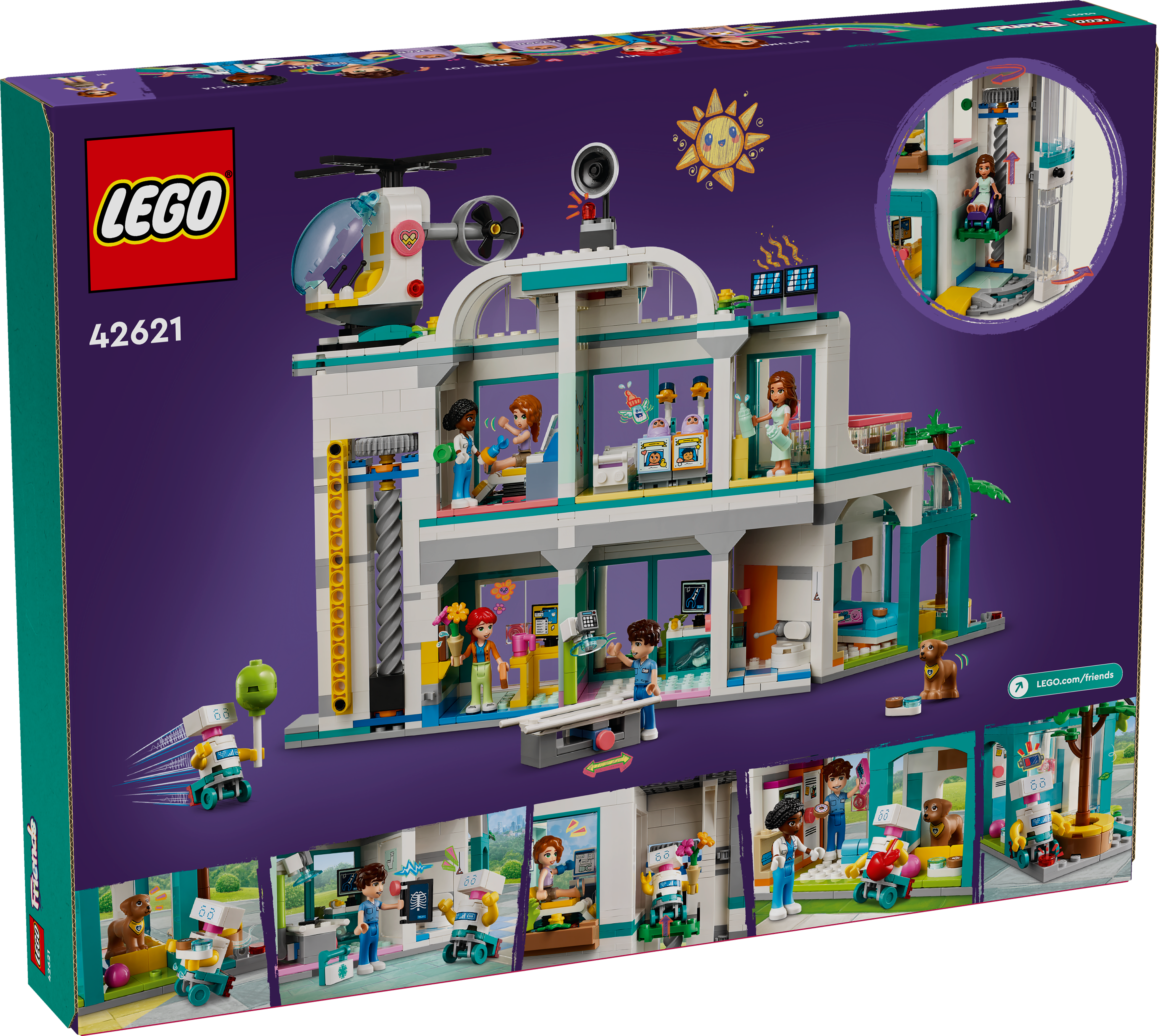 Picture of LEGO Friends 42621 Heartlake City Hospital Set