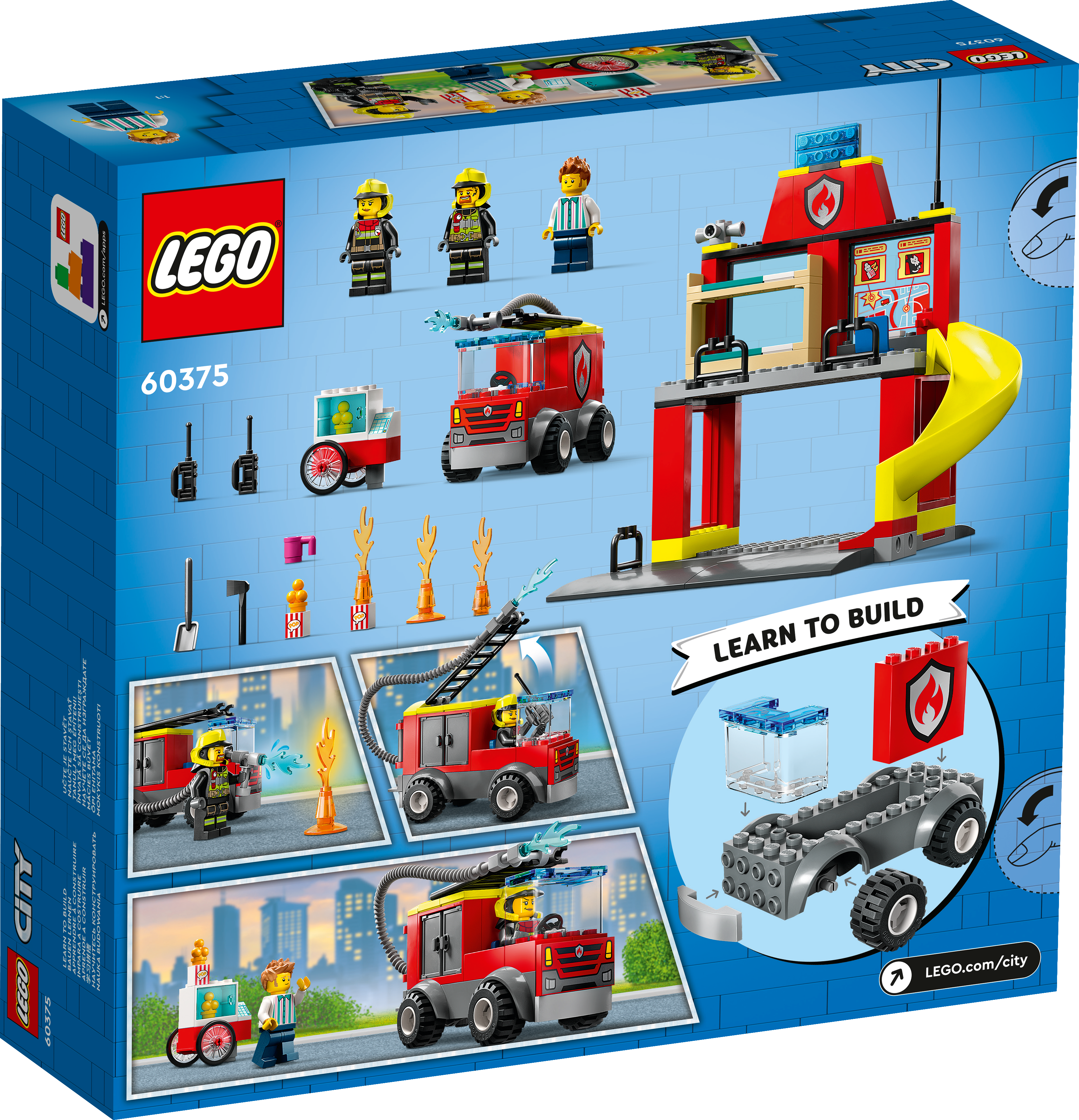 Picture of LEGO City 60375 Fire Station and Fire Engine