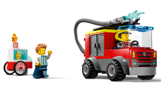 Picture of LEGO City 60375 Fire Station and Fire Engine