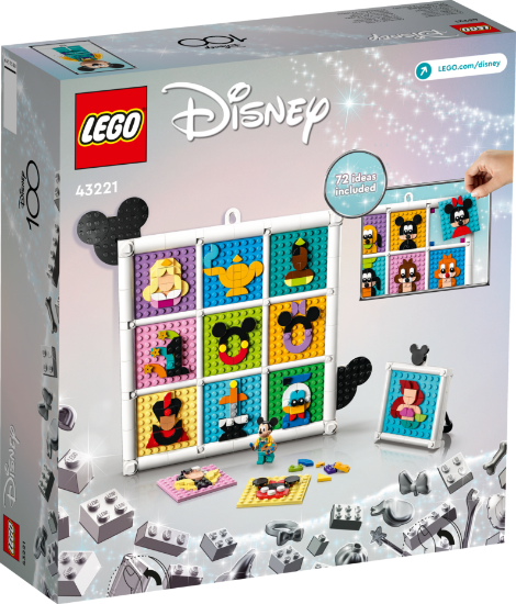 Picture of LEGO Disney Classic 43221 100 Years of Disney Animation Icons