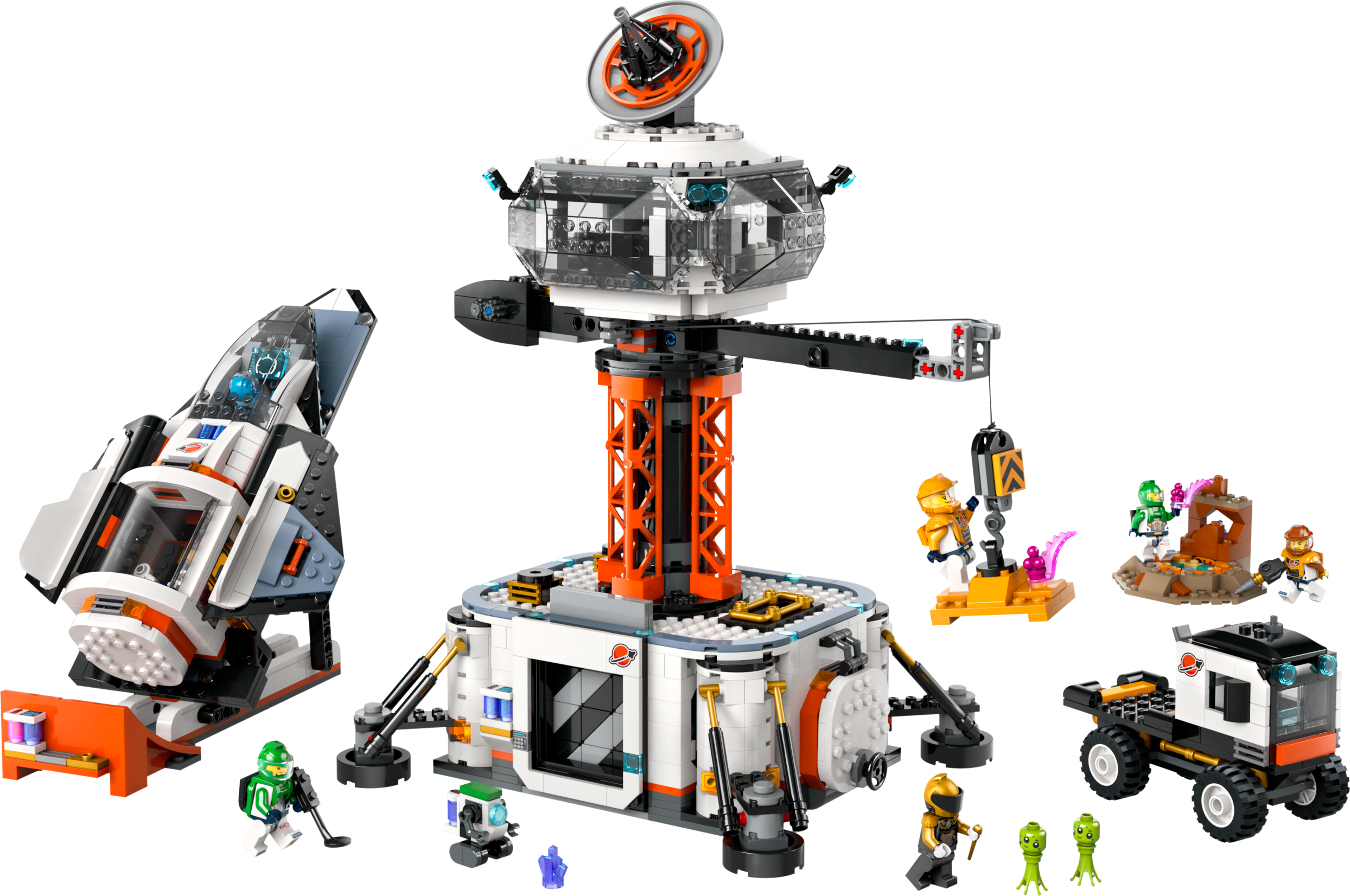 Picture of LEGO City 60434 Space Base and Rocket Launchpad Set