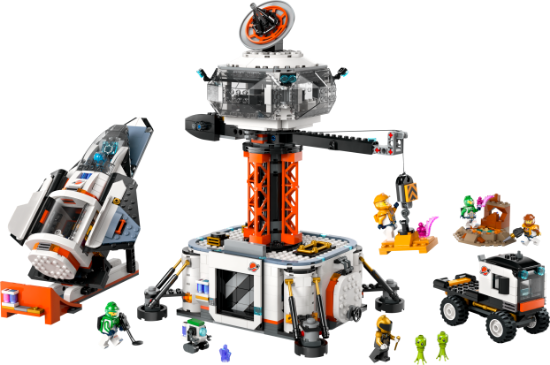 Picture of LEGO City 60434 Space Base and Rocket Launchpad Set