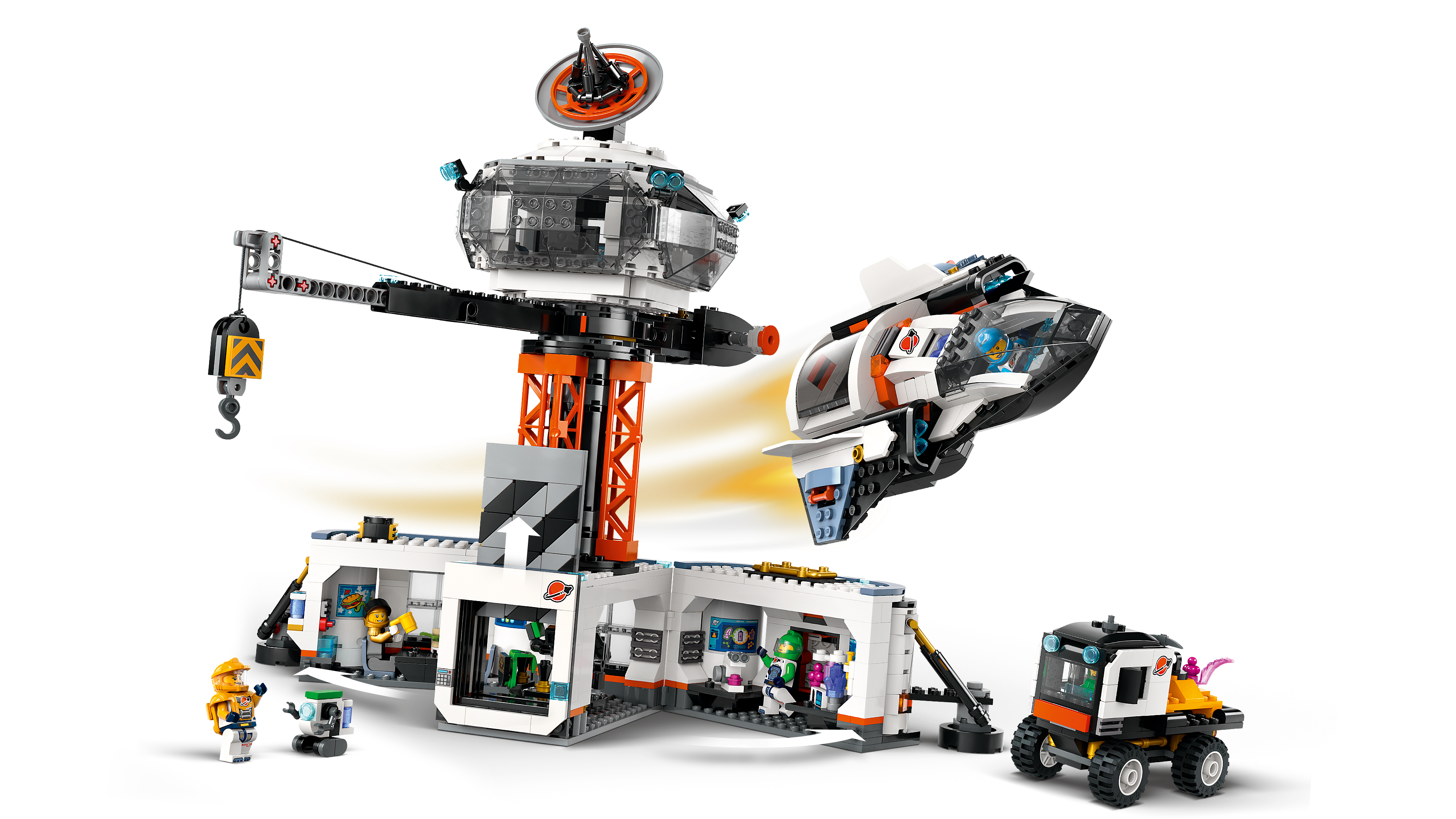 Picture of LEGO City 60434 Space Base and Rocket Launchpad Set