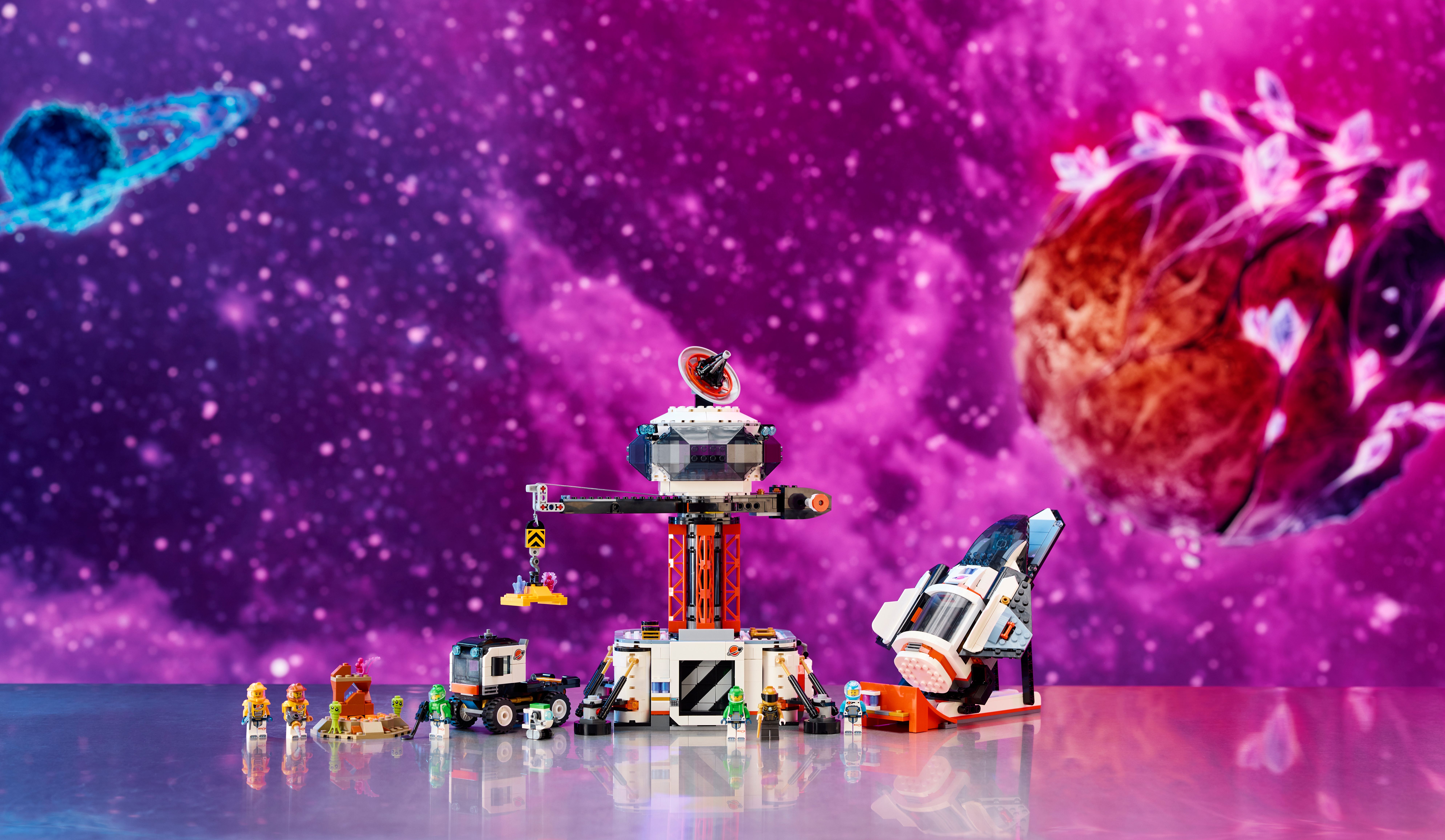 Picture of LEGO City 60434 Space Base and Rocket Launchpad Set