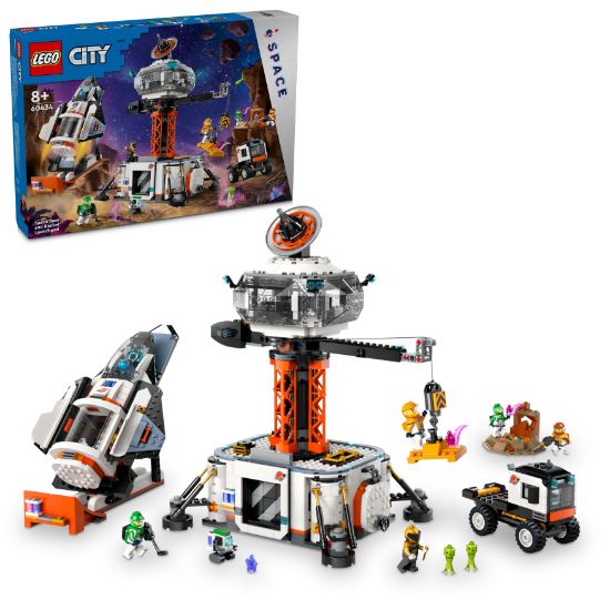 Picture of LEGO City 60434 Space Base and Rocket Launchpad Set