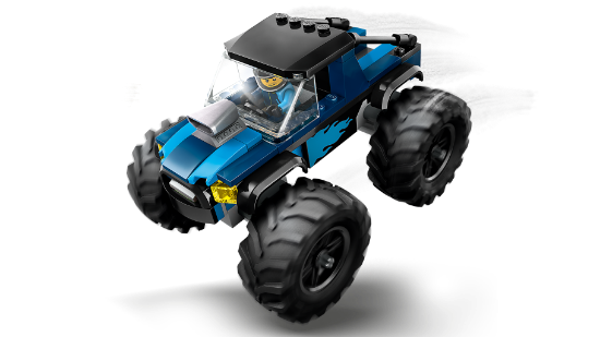 Picture of LEGO City 60402 Blue Monster Truck Off-Road Toy