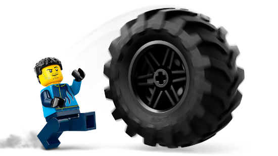 Picture of LEGO City 60402 Blue Monster Truck Off-Road Toy