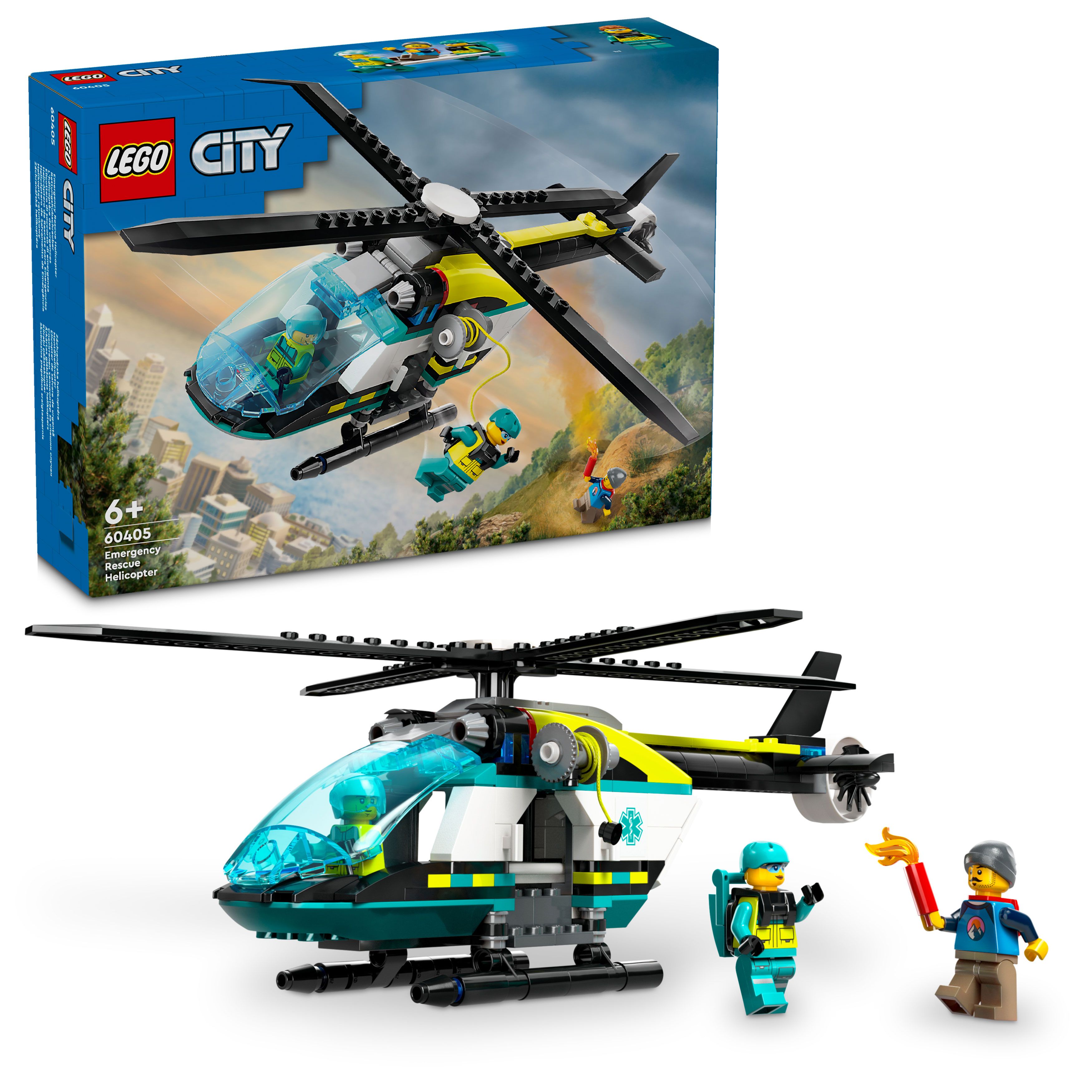 Picture of LEGO City 60405 Emergency Rescue Helicopter