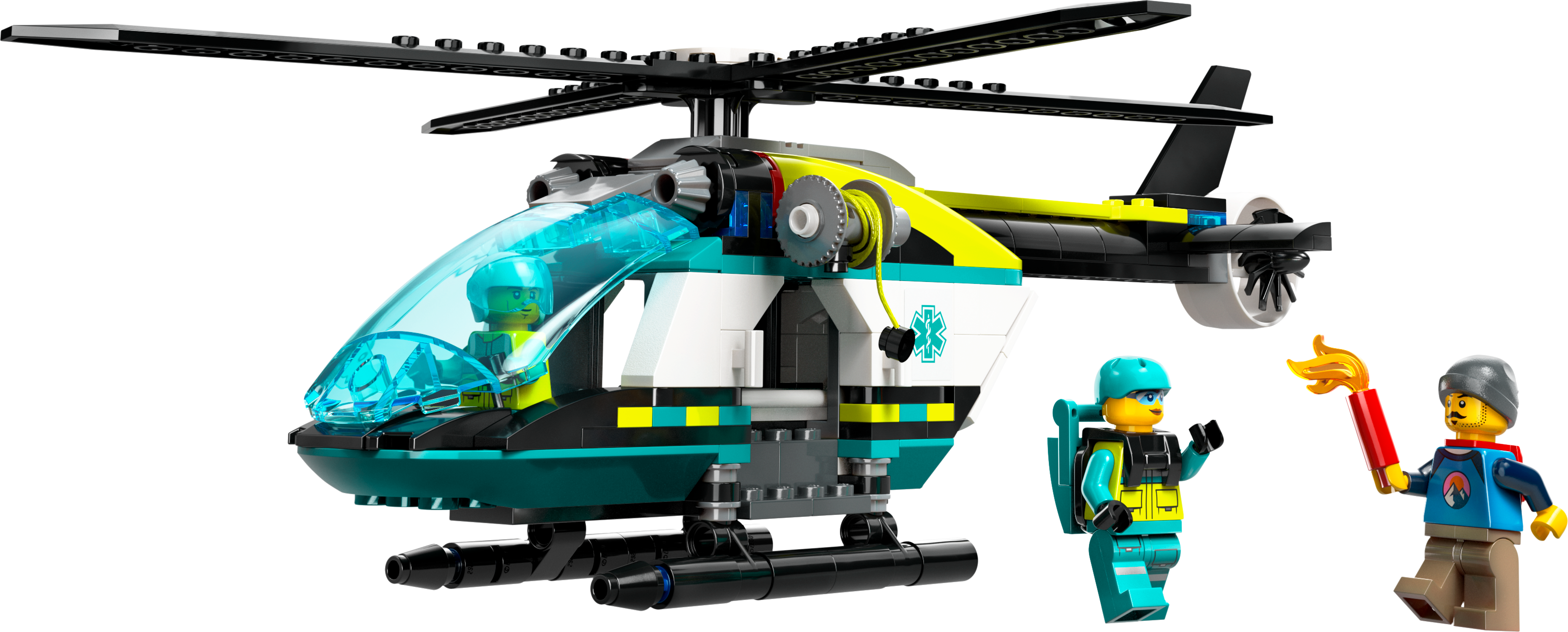 Picture of LEGO City 60405 Emergency Rescue Helicopter