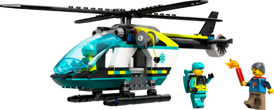 Picture of LEGO City 60405 Emergency Rescue Helicopter