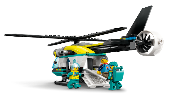 Picture of LEGO City 60405 Emergency Rescue Helicopter