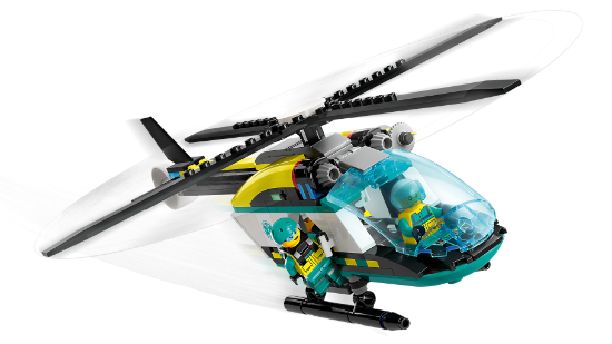 Picture of LEGO City 60405 Emergency Rescue Helicopter