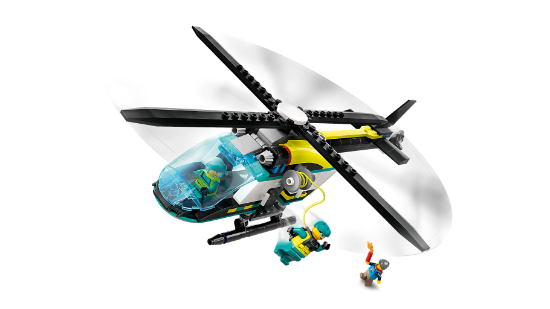 Picture of LEGO City 60405 Emergency Rescue Helicopter